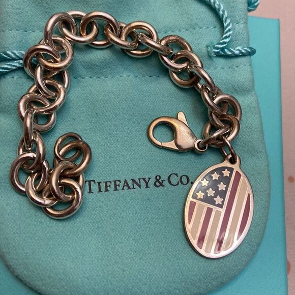 Tiffany & Co. Jewelry - Tiffany & Co bracelet flag pungent